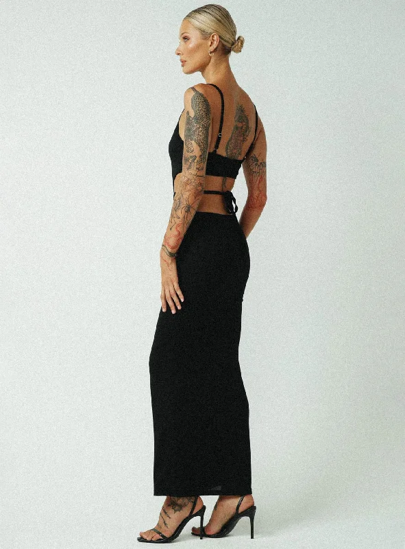 Jagger & Stone Kendal Maxi Dress Black