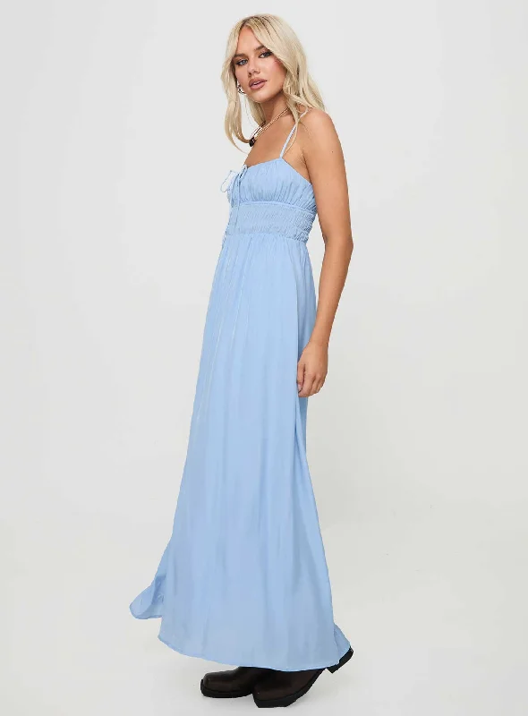 Jersie Maxi Dress Blue