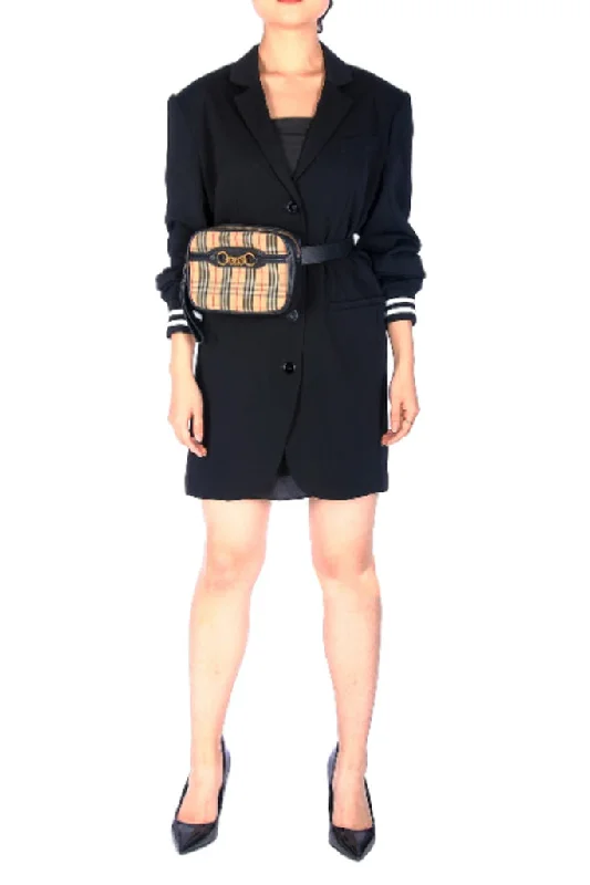 Nicole Miller - Techy Crepe Boyfriend Jacket