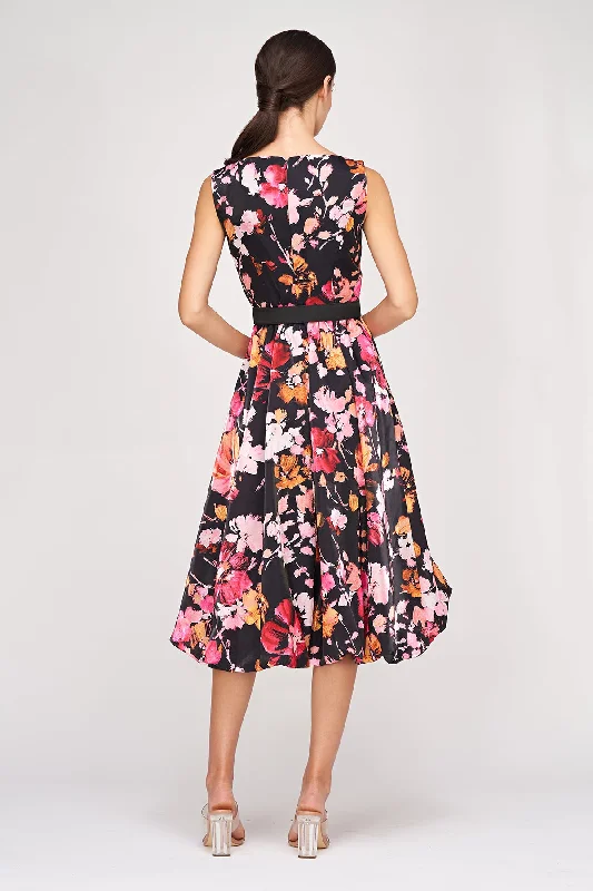 Viola High Low Midi Dress