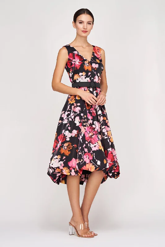 Viola High Low Midi Dress