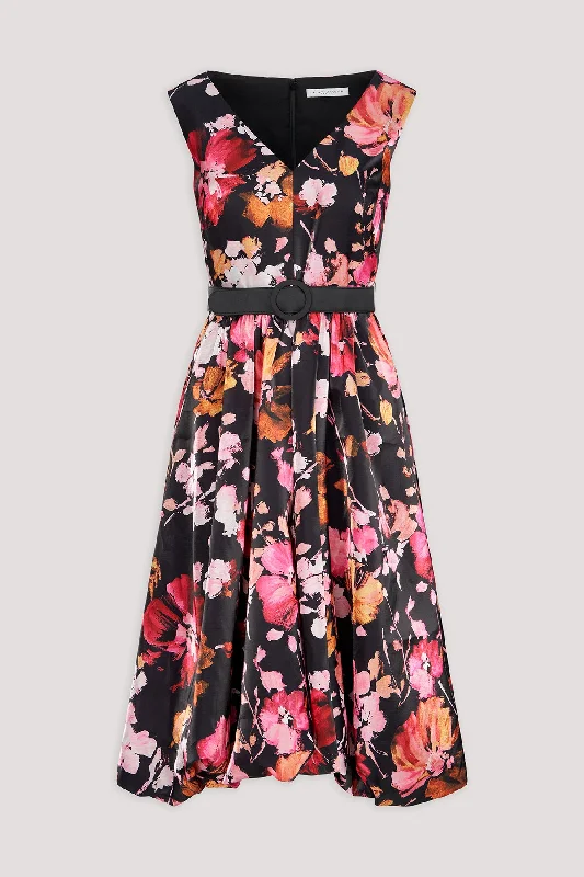 Viola High Low Midi Dress