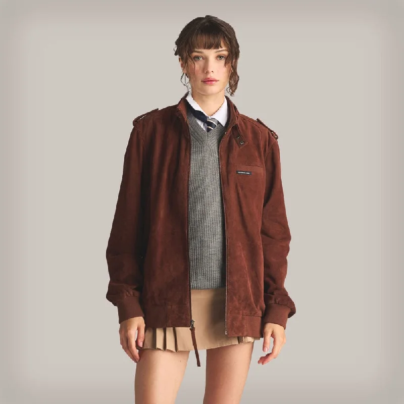 The Best Offers Are Here!Women's Soft Suede Iconic Oversized Jacket