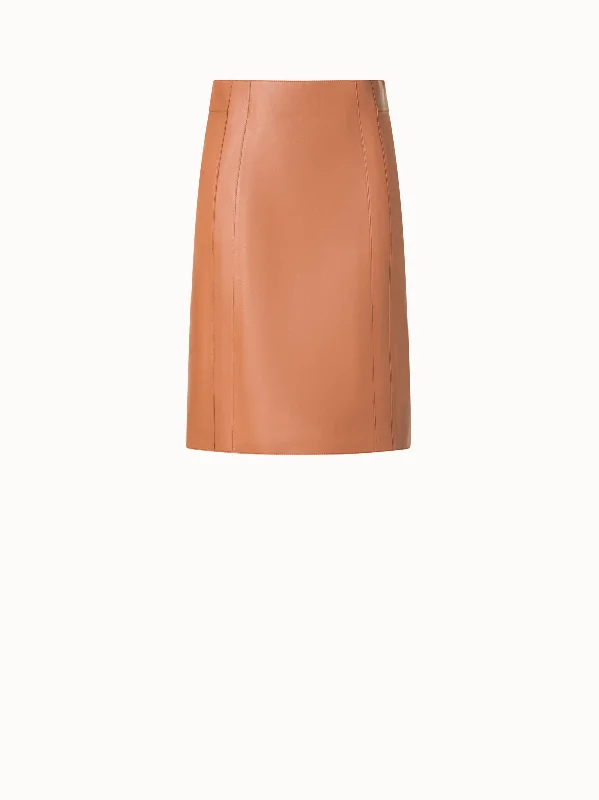 Buy One, Get One Free!Short Leather Pencil Skirt