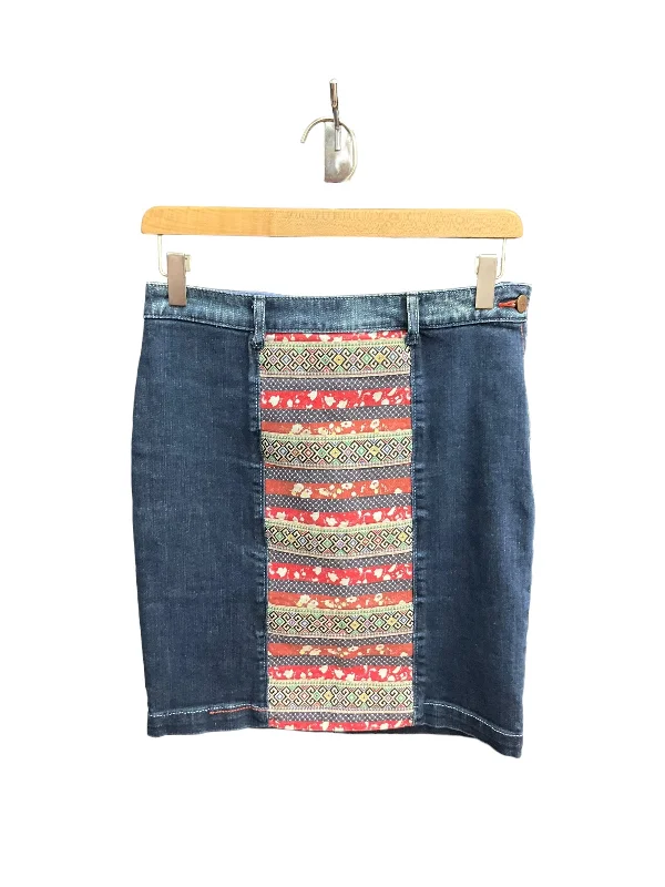Your Dream Deal is Here!Skirt Mini & Short By Holding Horses In Blue Denim, Size: 0