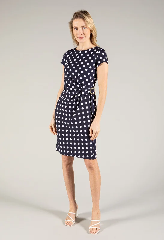 Mega Sale Happening Now!Polka Dot Belted Dress