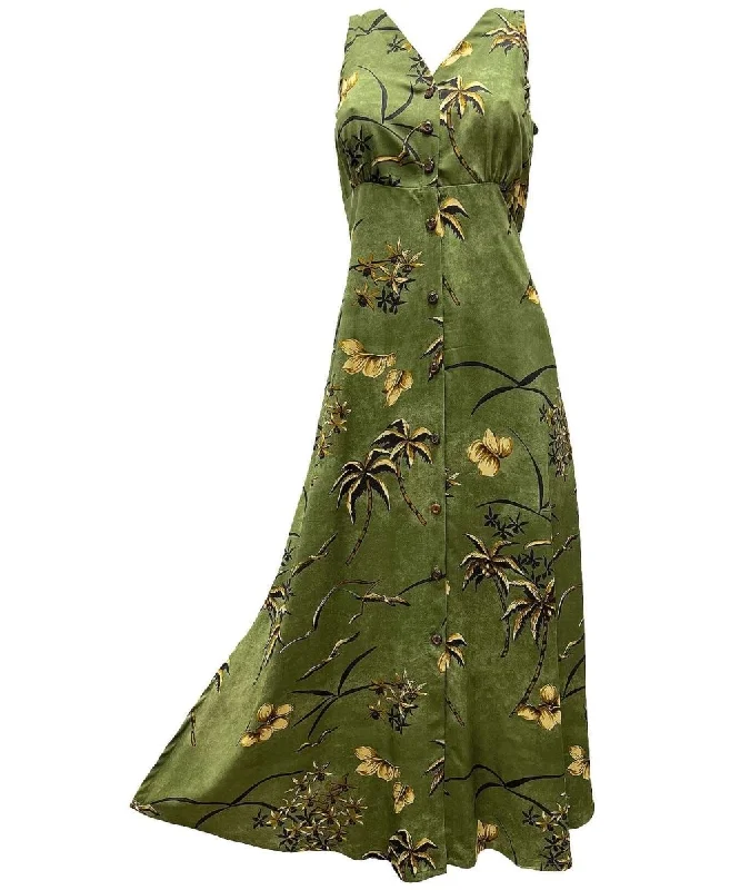 Your Dream Deal is Here!Vintage Palms Long Maxi Cocktail Dress
